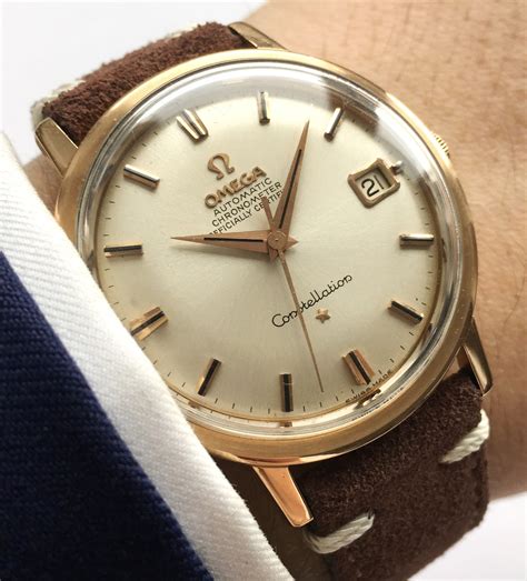 omega constellation vintage watch prices.